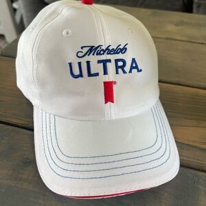 Michelob Ultra White Cap